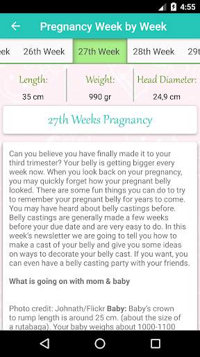 Pregnancy Week By Week screenshot 13