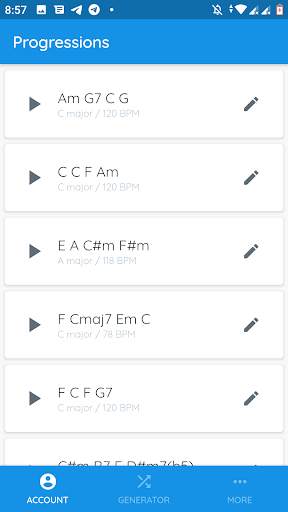 ChordChord: Progression Genera screenshot 3