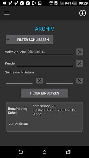 Mobile Rechnungen screenshot 6