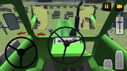 Classic Tractor 3D: Milk screenshot 6