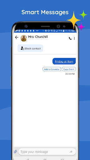 Messenger Lite - SMS Launcher screenshot 2