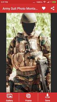 Army Suit Photo Montage screenshot 4