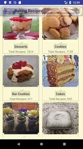 Baking recipes : cookies, cakes and breads screenshot 1