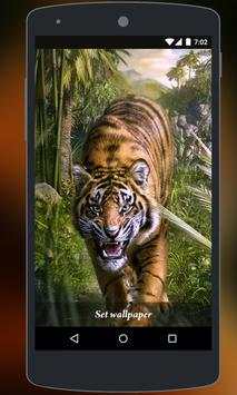 Tiger Live Wallpaper screenshot 3