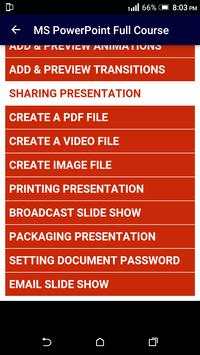 Learn MS PowerPoint Full Course - 15 Days screenshot 3