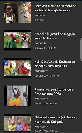 Kachaba tv - Magajin Kaura Entertainment 2 تصوير الشاشة
