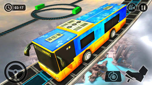 Impossible Sky Bus Driving Simulator Tracks 2018 screenshot 15