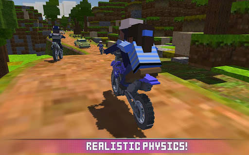 Blocky Moto Bike SIM screenshot 4