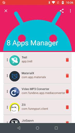 List of apps & Uninstaller - Made in India Cleaner screenshot 1