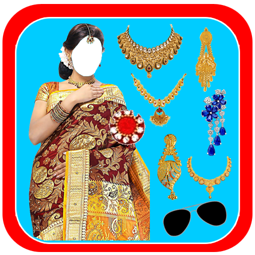 Women Stylish Saree Suit icon