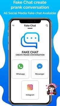 Fake Chat Prank for All Social Media screenshot 1