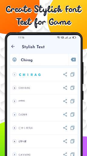 Stylish Text for WhatsApp - Stylish Font screenshot 2