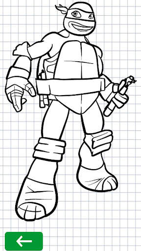 How to draw TMNT screenshot 6