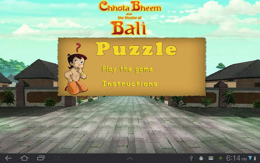 Bheem puzzle Game - Bali Movie screenshot 4