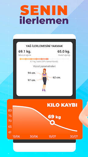 Yağ yakıcı egzersizler－Eritme screenshot 5