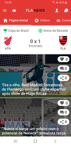 FLA NEWS - Notícias e Jogos do Flamengo Hoje screenshot 2