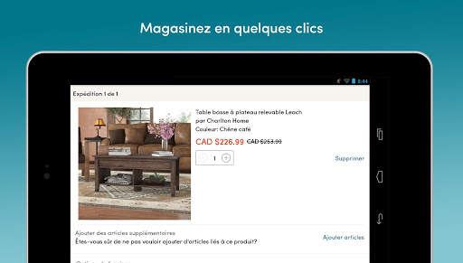 Wayfair - Meubles et décoration screenshot 11