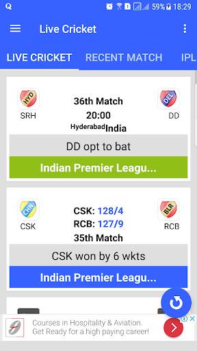 Daily Live Cricket 3 تصوير الشاشة