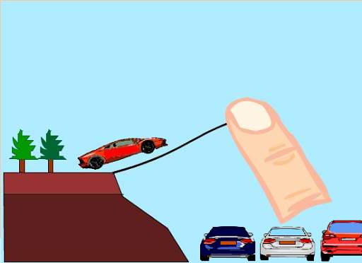 Brain Dots car Race screenshot 1