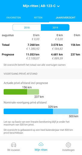 EasyRit - ritregistratie screenshot 3