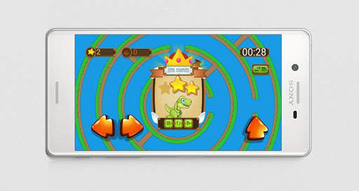 Dinosaur Maze - Game for Kids - Free screenshot 3