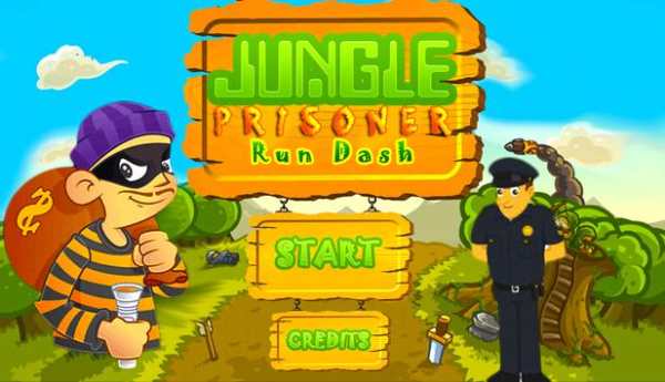 Jungle Prisoner Run Dash 3D screenshot 1