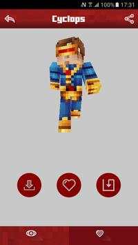 Skins for Minecraft PE - X-Men screenshot 4