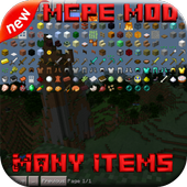 Mod Many Items for MCPE icon