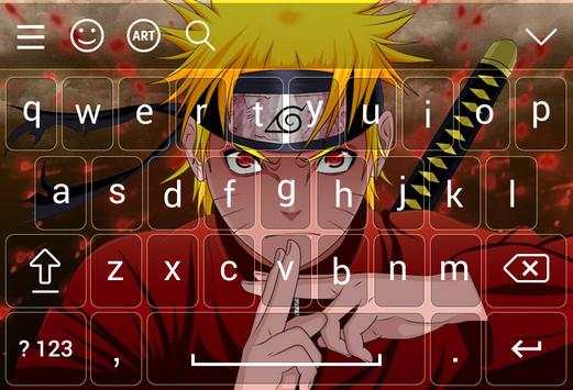 Keyboard for Naruto screenshot 4