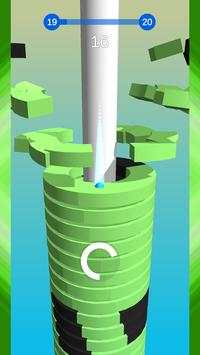Stack ball Helix Crush screenshot 2