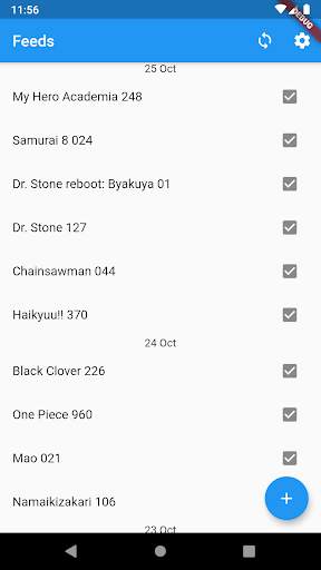 My Feeds screenshot 1