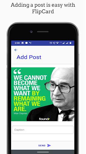 FlipCard - Real Social Media Network screenshot 6