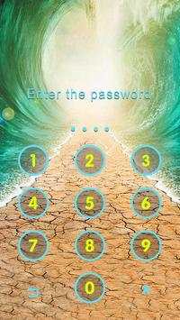 Applock Theme Waterfall screenshot 2