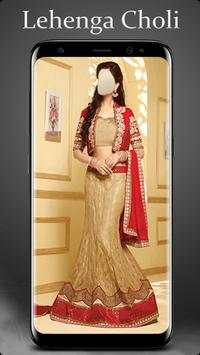 Lehenga Choli Photo Suit Editor 1 تصوير الشاشة