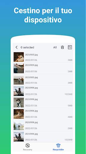 Recupero di Dati  Foto screenshot 3