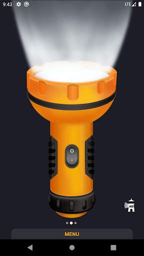 Free Flashlight - Brightest LED & Bright Screen screenshot 1