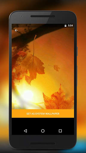 Autumn Live Lock Screen 2 تصوير الشاشة