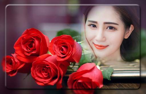 Red Rose Photo Frames screenshot 2