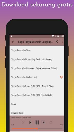 Lagu Tasya Rosmala Lengkap Offline screenshot 4