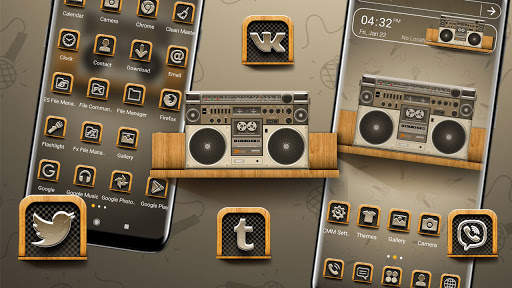 Radio Cassette Player Theme screenshot 1