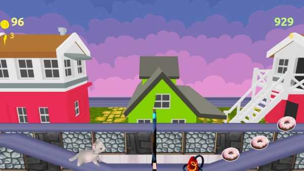 Talking Cat Candy Run screenshot 1