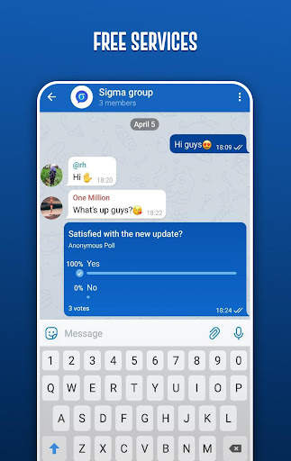 Sigma Messenger screenshot 4