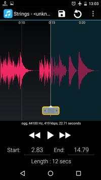 Audio Editor screenshot 1