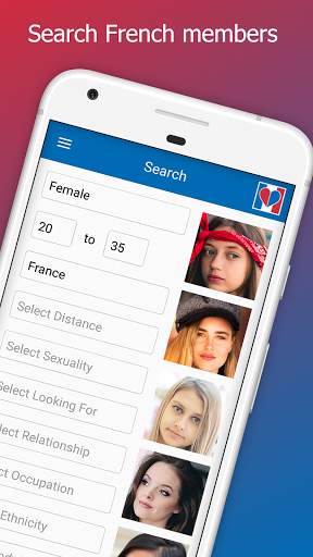French Social Dating - France Chat, Date & Amour screenshot 4