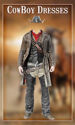 Cowboy photo dresses 2 تصوير الشاشة