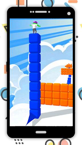 Cube Surfer 2 - Tower Run 3D screenshot 2