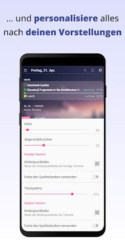 Your Calendar Widget screenshot 4