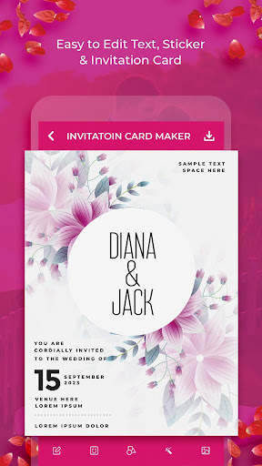 Wedding Invitation Card Maker screenshot 4