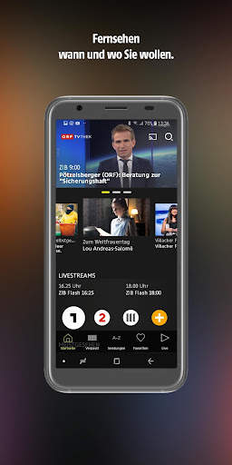 ORF TVthek: Video on demand screenshot 1