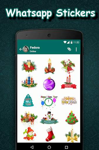Christmas Stickers For Whatsapp - WAStickerApps screenshot 1